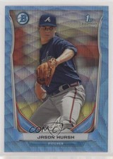 2014 Bowman Prospects Chrome Blue Wave Refractor Jason Hursh #BCP1 1h5