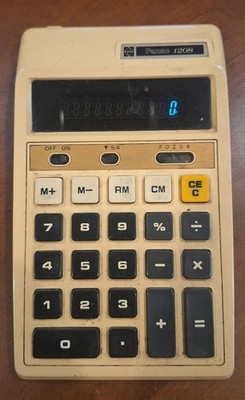 antique battery operated calculator #0a9bca