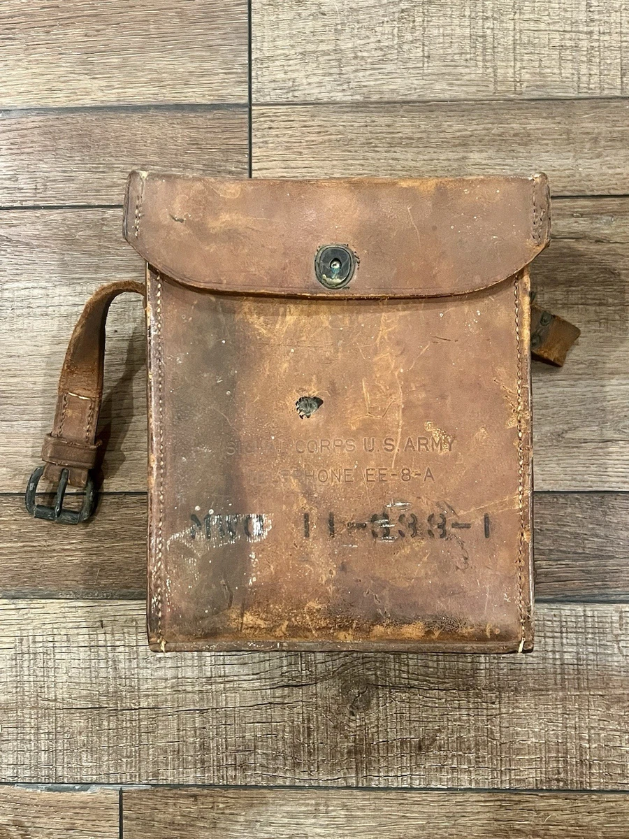Field Telephone Indiana Original WWII US Field Gear & Equipment