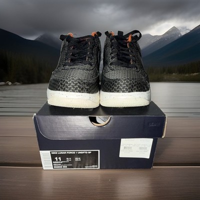 Nike UNDFTD Lunar Force 1 SP Black/Black-Medium Olive Low Top 652805-003