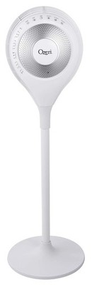 Ozeri 360 Duo, Dual Oscillation Tower Fan, White