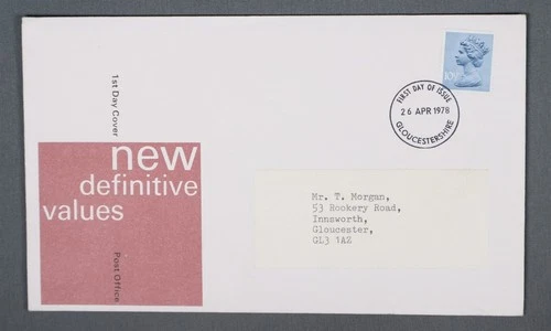 MayfairStamps Great Britain FDC 1978 10 1/2P New Definitive First Day Cover aax_