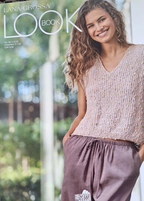 GANZ NEU! LOOKBOOK Nr.20 Lana Grossa 28 Anleitungen Damen mit Top Down Modellen