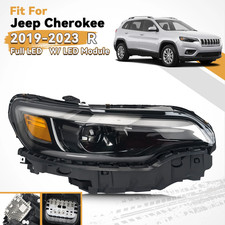 For 2019-2023 Jeep Cherokee Full LED Headligh...