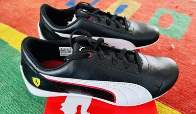 Scuderia Ferrari Neo Cat Rennschuh  Black Puma White Motorsport NEU in 43 Puma