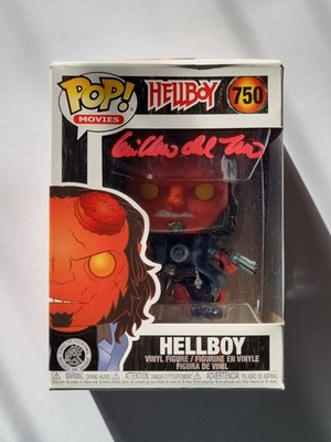 Hellboy Guillermo Del Toro Signed Funko Pop handsigniert