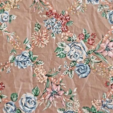 Vintage Cohama Riverdale Roxanne Chintz Fabric Glazed Cotton Cottagecore 56"x7y