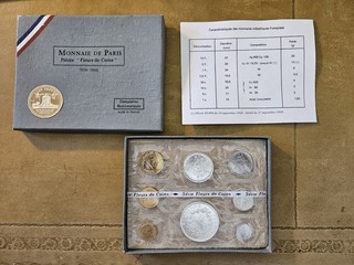 Coffret série Fleurs de coins 1969 de la Monnaie de Paris | FDC 1969