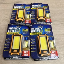 Handy Brite 4 PK LED Job Site Lights, 5 in 1 Work Light All New In Sealed Packag