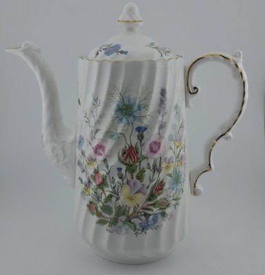 RARE Aynsley Wild Tudor Coffee Pot