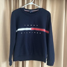 Tommy Hilfiger Women  s Signature Sweatshirt Size Medium