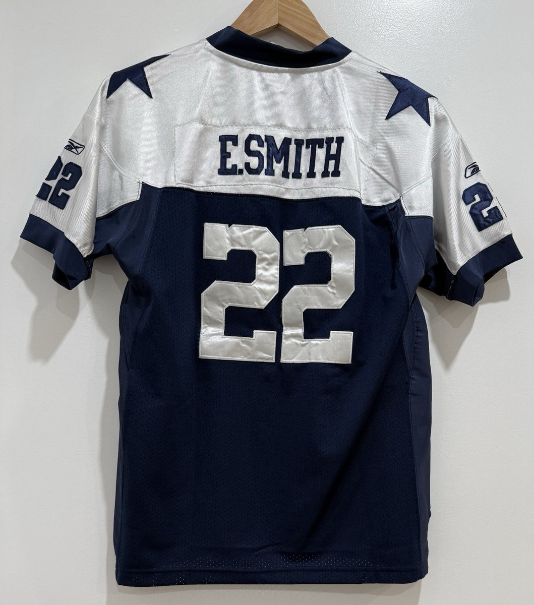 Vintage Reebok Dallas Cowboys Emmitt Smith #22 NFL Jersey Men's