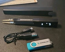 Excelta TM-500 - IntelliTweeze RCL Meter, 0.010' x 0.02' Tip, LED Display