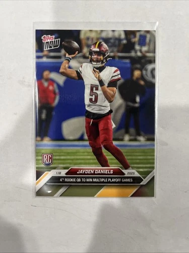 2025 Topps Now Jayden Daniels Rc