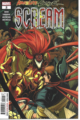 ABSOLUTE CARNAGE SCREAM #2 GERARDO SANDOVAL COVER A MARVEL COMICS 2019 NEW B/B