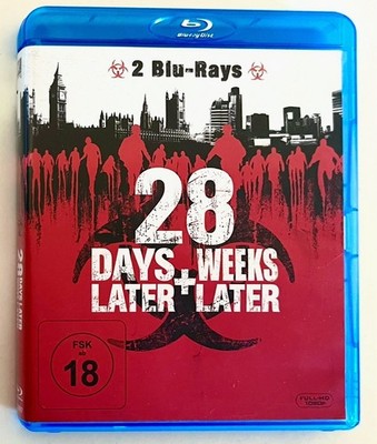 28 Days Later + 28 Weeks Later - Double Feature Uncut auf 2 Blu-ray -OOP Rarität