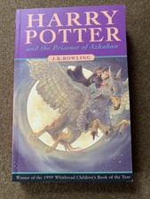 Harry Potter i więzień Azkabanu J.K. Rowling, pierwsze wydanie, część 3 angielska.