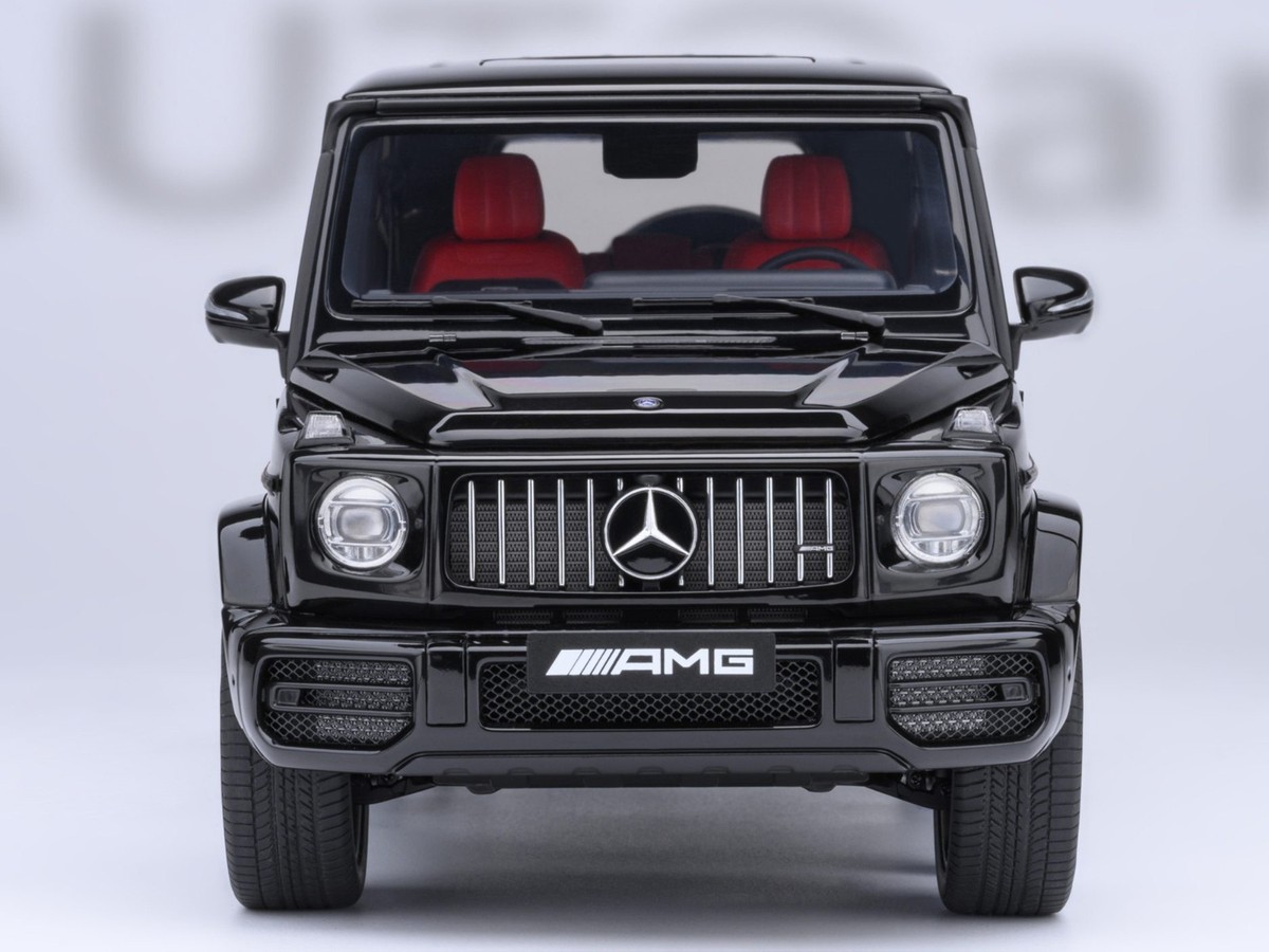 2019 MERCEDES-BENZ AMG G63 BLACK 1/18 MODEL CAR BY AUTOART 76354