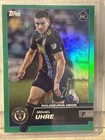 2022-23 Topps Green Foil #125, MIKAEL UHRE RC /75, Philadelphia Union