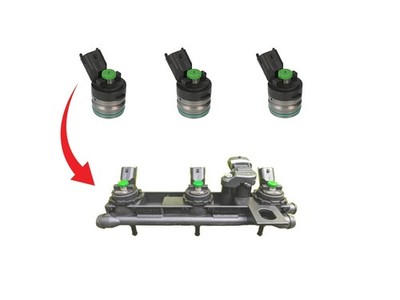 Injektor LPG LANDI RENZO Stopfen Grün Renault Dacia 1.0 Tce Neu Original