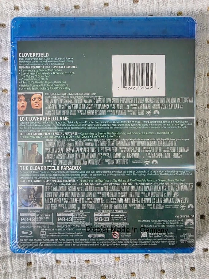 Cloverfield 3-Movie Collection [Blu-ray] - Image 2 of 4