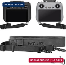 FPVtosky Lanyard for DJI RC 2 RC RC Pro 2, RC Neck Strap, Soft Leather Compa