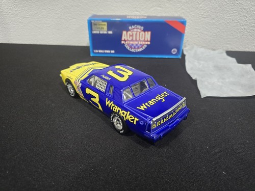 XRARE DALE EARNHARDT 1981 ORIGINAL RELEASED #3 WRANGLER PONTIAC GRAND PRIX 1/24 - Picture 15 of 22