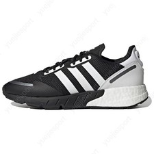 Size 10.5 - adidas ZX 1K Boost Black White for sale online | eBay