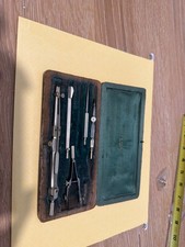 Vintage Drafting Compass Set in Case
