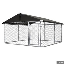 Enclosures Petony 78 x Outdoor Dog Enclosure Heavy Duty Kennel House Mesh Big 1