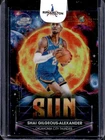 2025-26 Topps Cosmic Chrome Shai Gilgeous-Alexander Planetary Pursuit Sun #PPS-1
