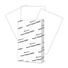Accent Opaque White Printer Paper, 8.5” x 14” 24lb Bond/60lb Text Copy Paper ...