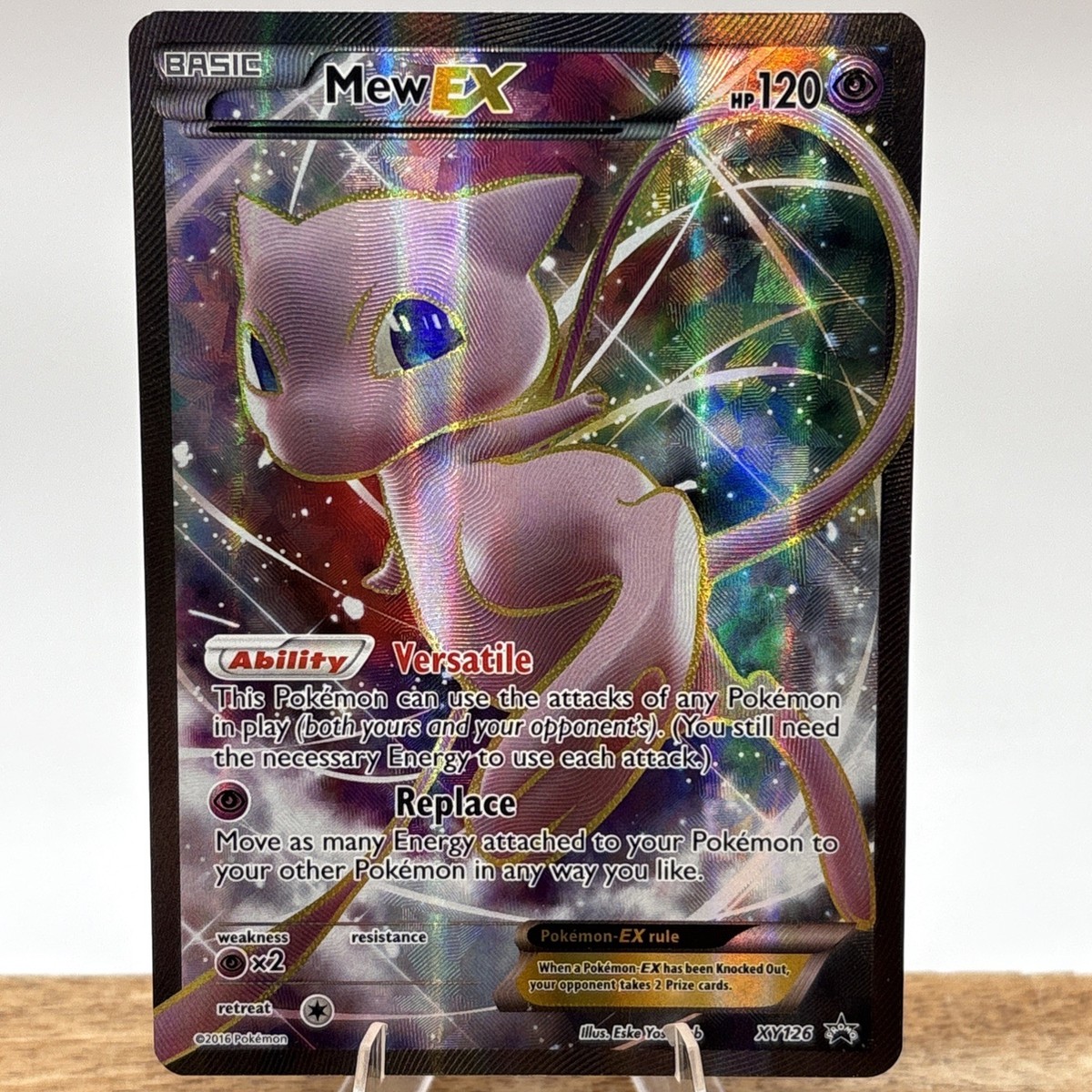 Pokémon Mew EX Promo Full Art Holo XY126 Card | eBay