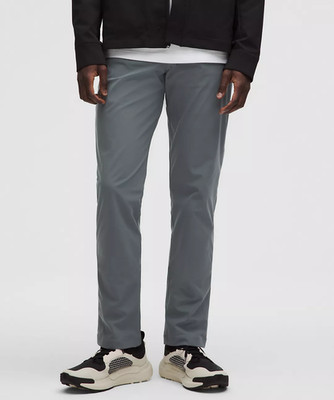 Lululemon Mens ABC Classic-Fit 5 Pocket Pant Warpstreme Oil Grey