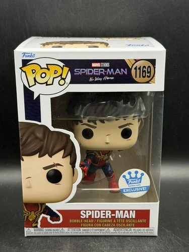 Funko Pop Marvel Spiderman No Way Home Spiderman Unmasked #1169 Funko EXCLUSIVE