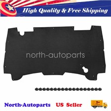 For 1994-2001 Dodge Ram 1500 2500 3500 Hood Insulation Pad Heat Blanket Clips