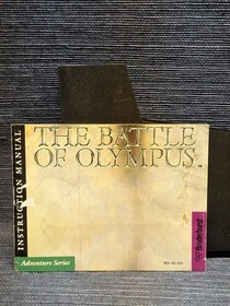 The Battle of Olympus w/Booklet (Nintendo NES) Video Game Authentic & Tested