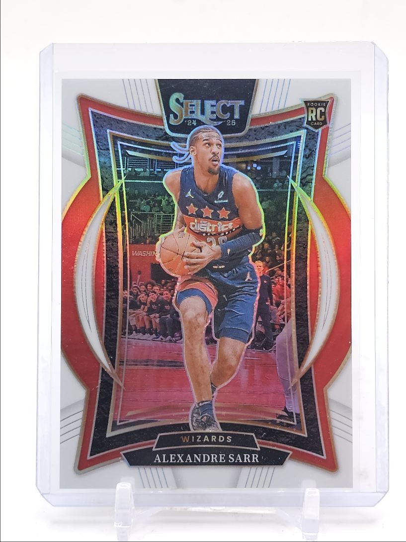 ALEXANDRE SARR 2024-25 SELECT CONCOURSE ROOKIE WHITE PRIZM RC /149 Q3464