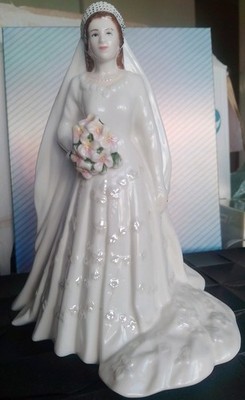 Her Majesty Queen Elizabeth II Diamond Wedding Anniversary Figur 2007.