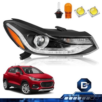 For 2017-2022 Chevy Trax Halogen w/LED DRL Passenger Side Headlight Assembly