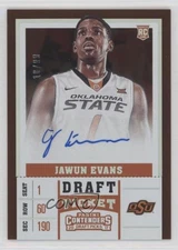 2017 Panini Contenders Draft Picks Ticket 18/99 Jawun Evans Rookie Auto RC 0c2