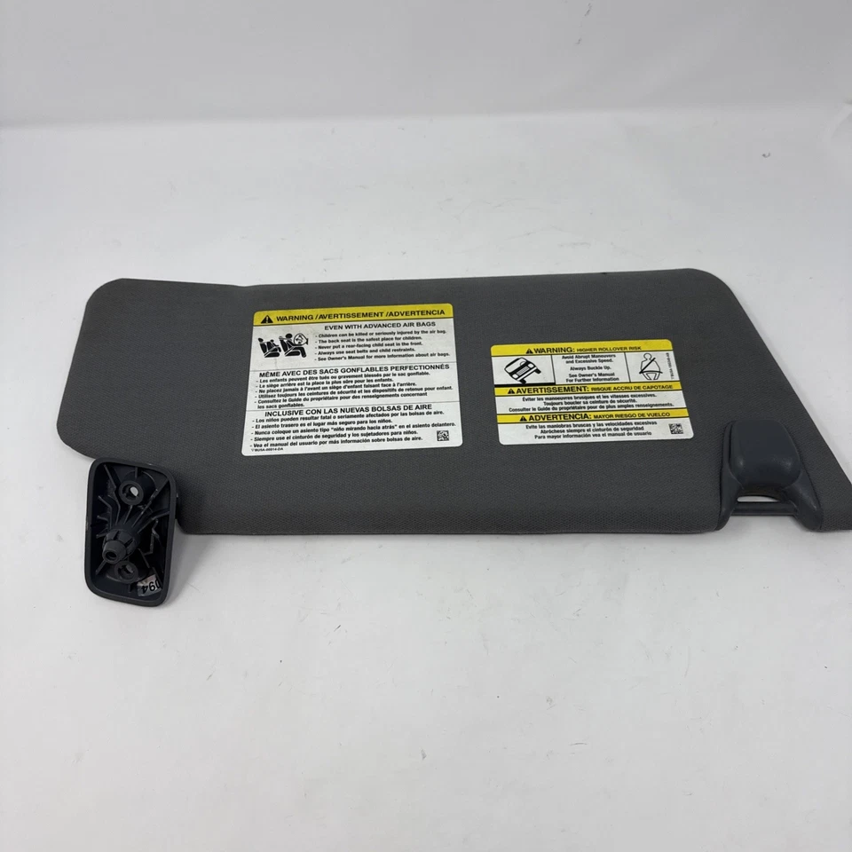 09-14 Ford F150 F-150 Gris Gris Parasol Juego Pasajero Conductor Derecha Izquierda Fabricante de Equipo Original Foto 4 de 4