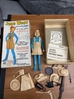 Marx jane West moveable Cowgirl johnny West Best of In Box with Accessories