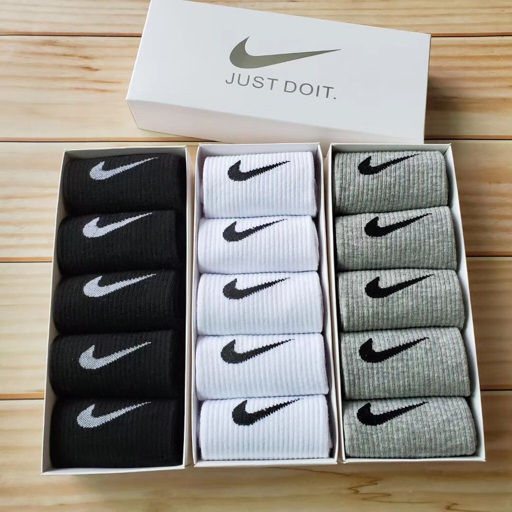 box of nike socks