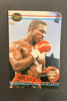 Evander Holyfield Ringlords Boxing Card #1 Players Sample 1991 PROMO MINT Hof