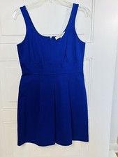 LOFT Purple Shift Dress Sz 2 Sleeveless Solid Career Date Night NWT Knee Length