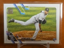 ANTONIO SANTOS RC 2021 Topps Update COLORADO ROCKIES Baseball Rookie Card #US85