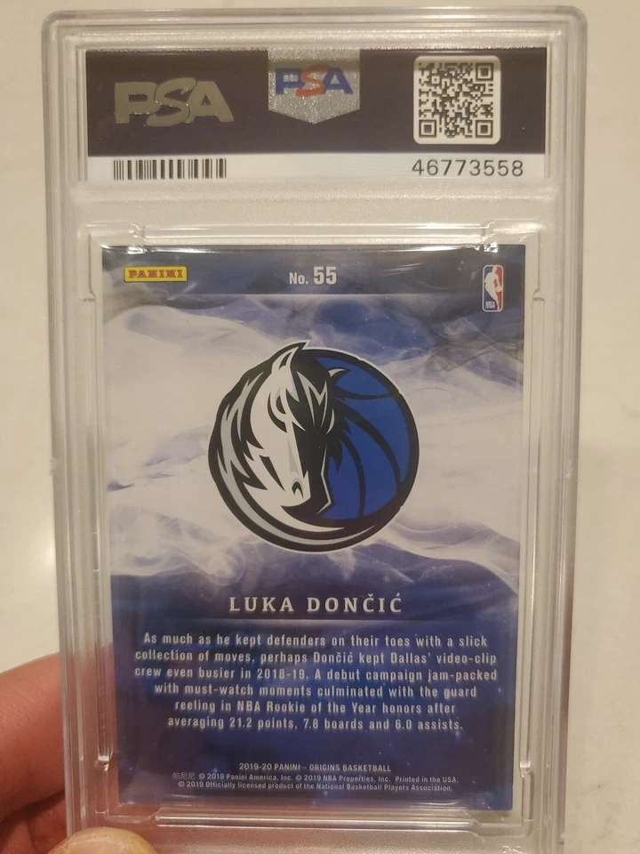 2019 panini origins luka doncic Turquoise - Image 2 of 2