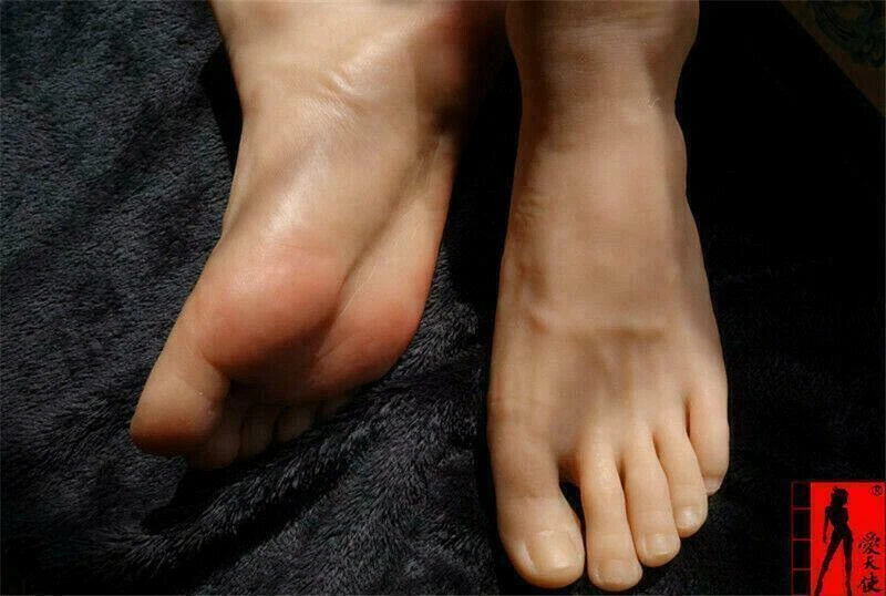 Realistic Silicone Male Mannequin Feet Model Shoes Displays Show 1 Pair EUR42 Y - Image 4 of 4