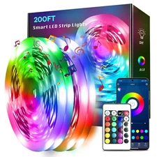 LED Strip Lights, Smart Light with App Remote Control, RGB LED Lights for room
